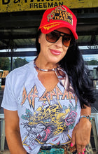 Mamacita blinged out def lepard tee