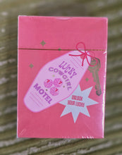 Cowgirl playing cards