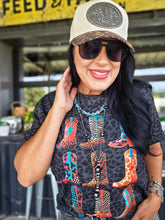 Mamacita dopamine boot collage leopard tee