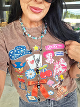 Mamacita lucky way collage tee