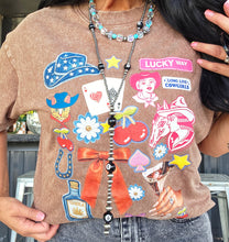 Mamacita lucky way collage tee