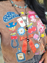 Mamacita lucky way collage tee