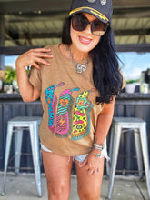 Mamacita neon chaps muscle tee