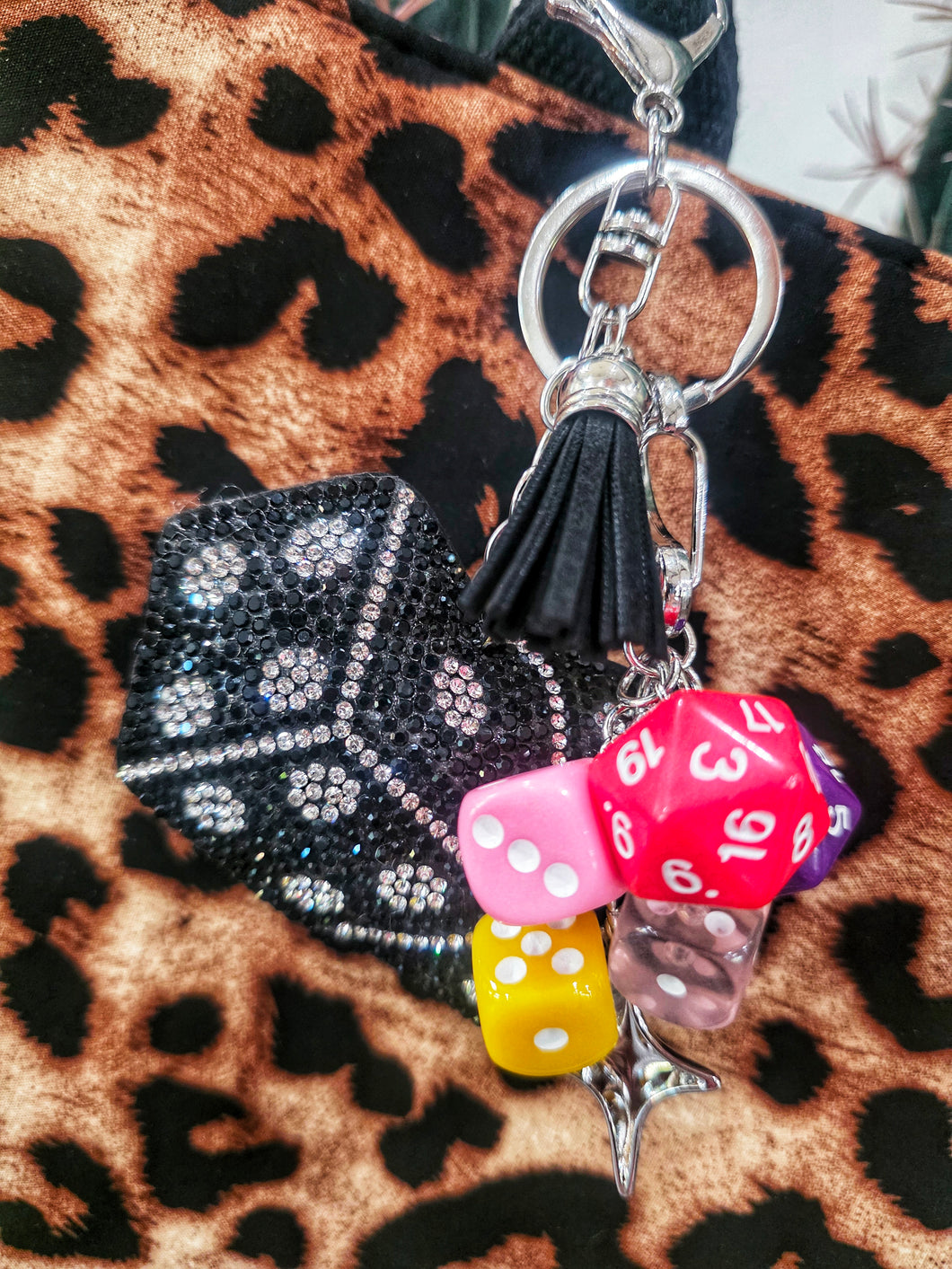 Leopard canvas tote