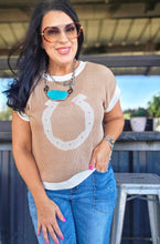 Mamacita horseshoe sweater vest