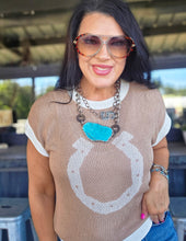Mamacita horseshoe sweater vest