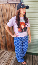 Mamacita checkered denim pants
