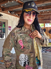 One of a kind vintage camo jackets