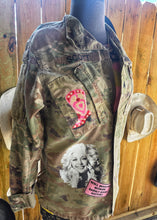 One of a kind vintage camo jackets