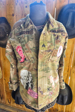 One of a kind vintage camo jackets