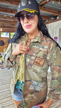 One of a kind vintage camo jackets