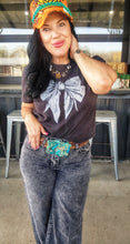 Mamacita vintage inspired black acid wash jeans