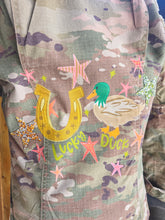 One of a kind vintage camo jackets