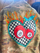 One of a kind vintage camo jackets