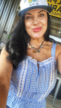 Mamacita gingham cowgirl top