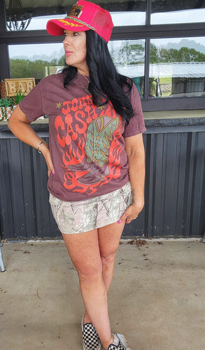 Mamacita camo cargo skirt
