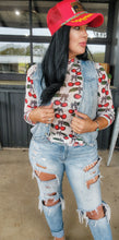 Mamcita Racetrack cherry mesh top