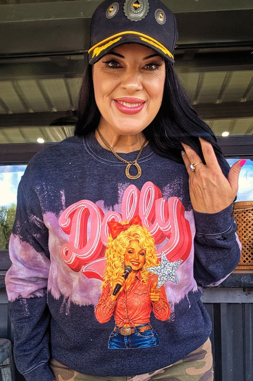 Dolly bling sweashirt