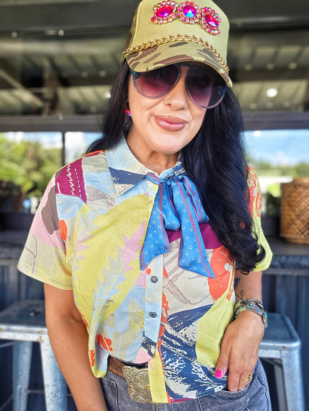 Boot scoot mamacita top