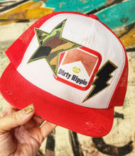 Dirty hippie custom trucker cap