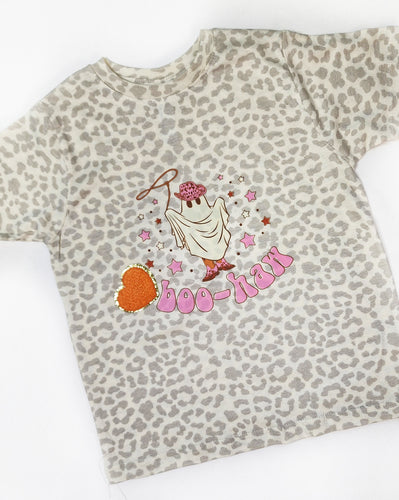 Boo haw halloween tee