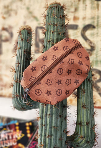 Faux leather mini sling bags
