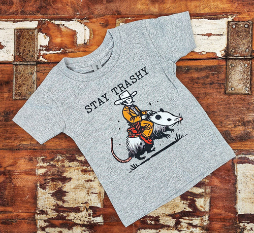 Stay trashy tee