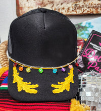 Boho trucker hat chain