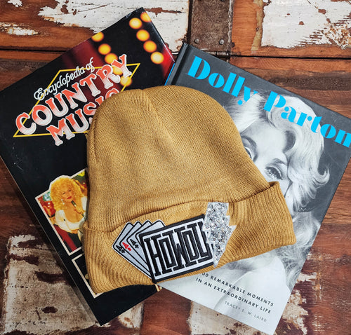 Howdy patched beanie