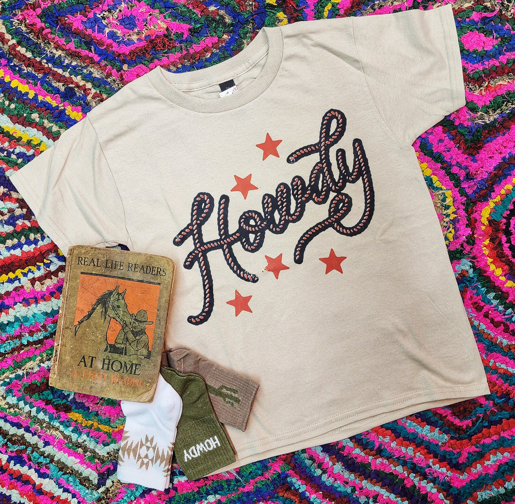 Howdy rope tee