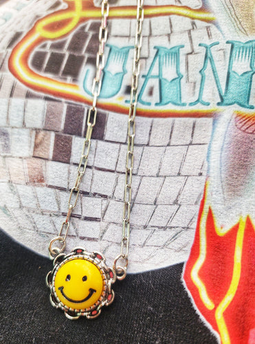 Smiley necklace
