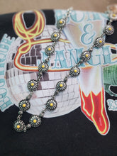 Concho cluster necklace