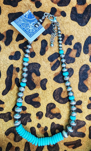 Single strand large faux pearls