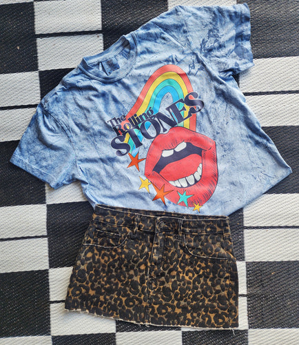 Rollin Stones tie dye mamacita tee