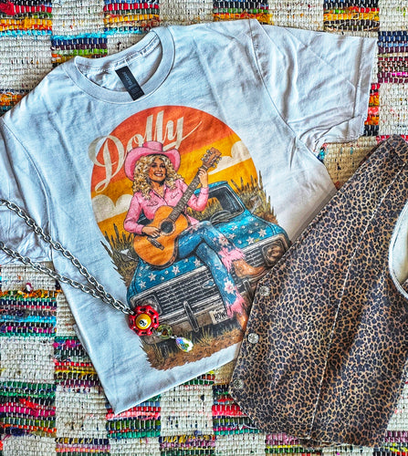 Mamacita Dolly gal blinged tee