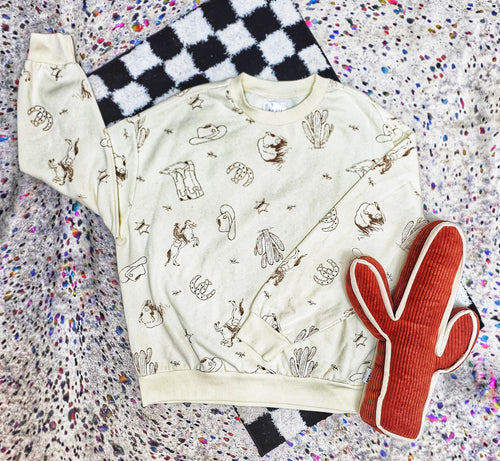 Mamacita wild west sweatshirt