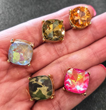 Dolly diamond studd earrings