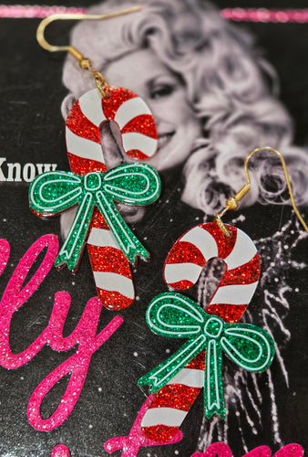 Christmas Kringle earrings