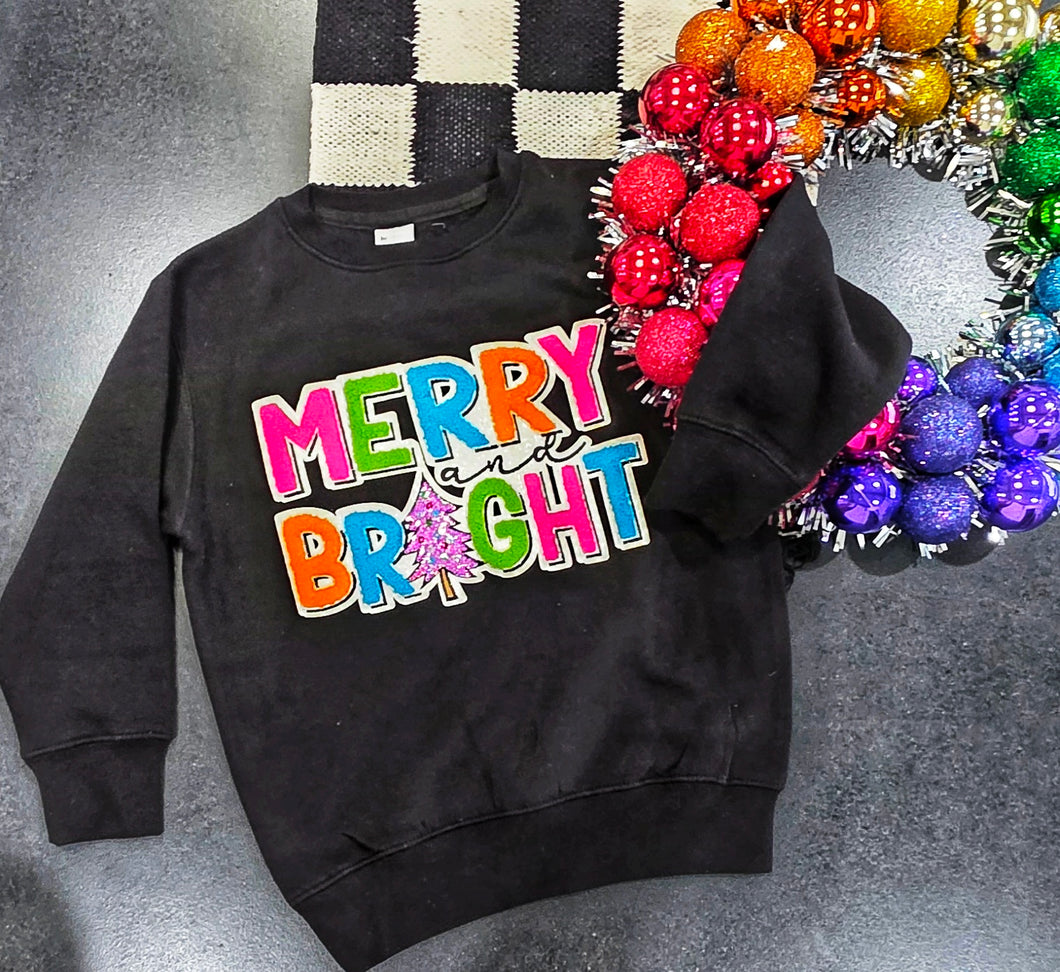Merry & bright sweatshirt
