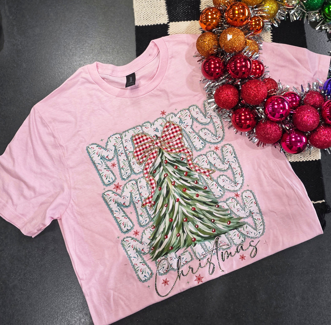 Mamacita merry merry blinged tee