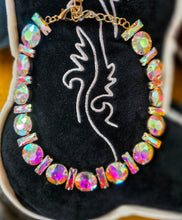 Ultra bling necklace & studs