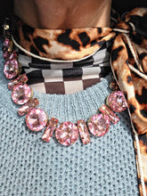 Ultra bling necklace & studs