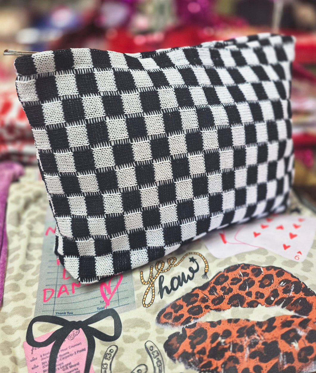 Checkered Mini bag