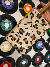Leopard hair on hyde bags
