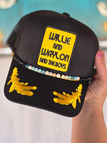 Wille & boys hat with chain