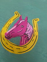Blinged horse kid tee
