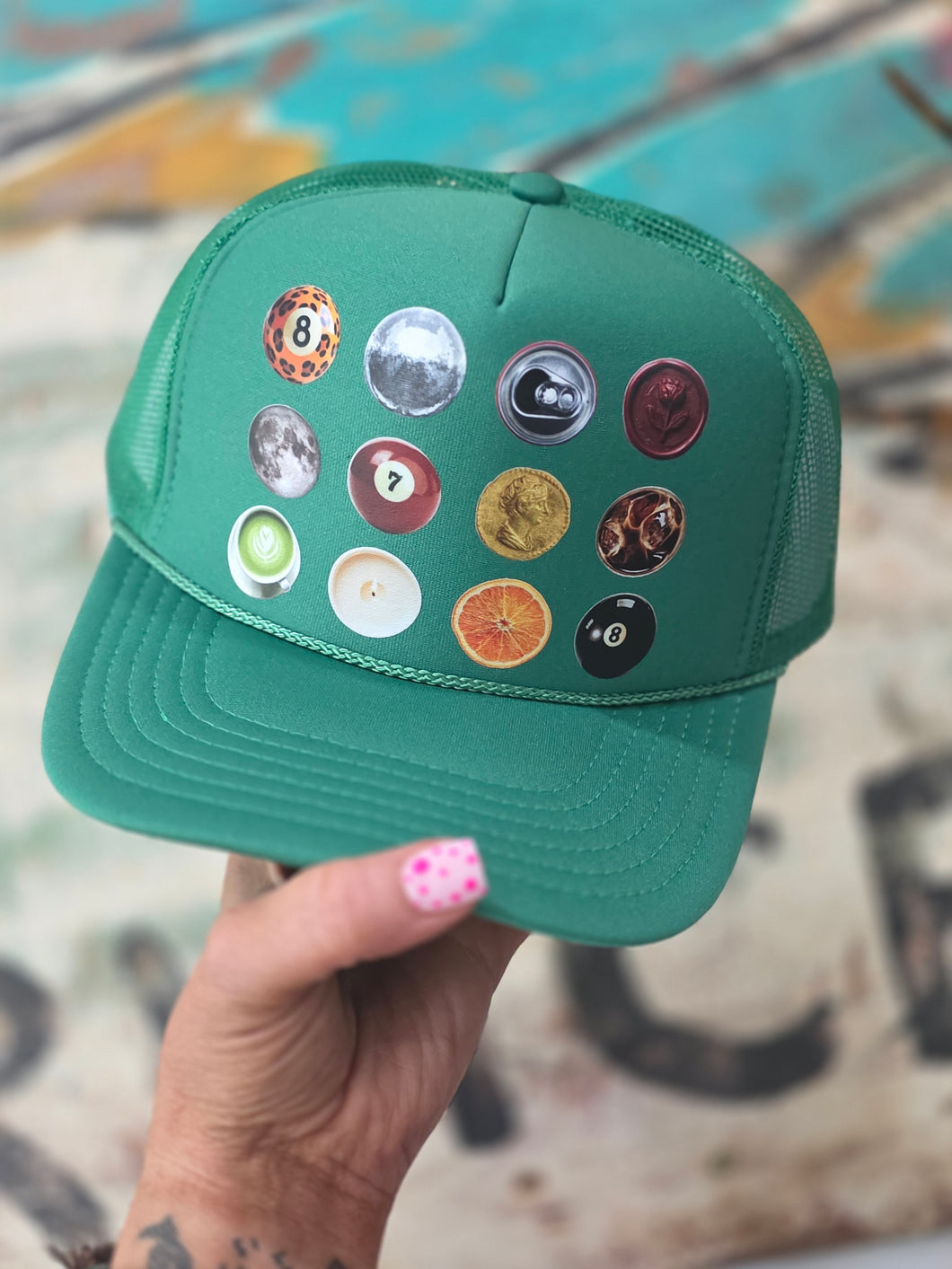 Trinket trucker hat