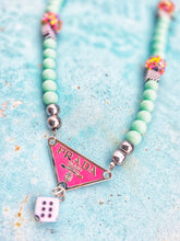 Ooak Prad bead necklace