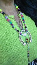 Ooak Prad bead necklace