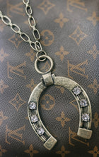Good luck chuck horseshoe necklace